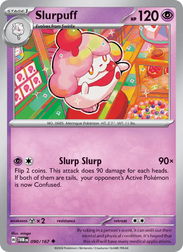 Carta Slurpuff 090/167 de Twilight Masquerade