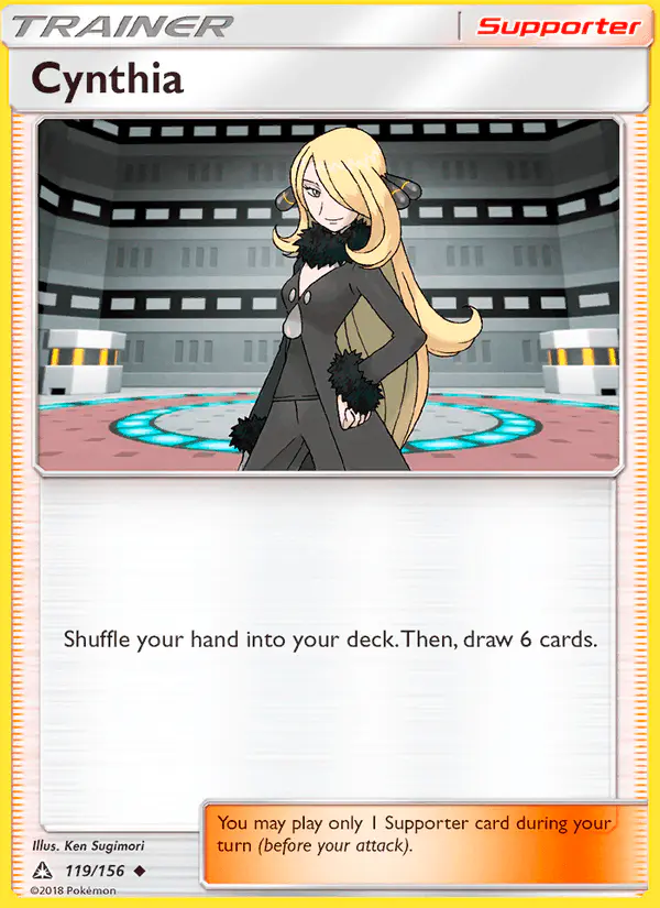Carta Cynthia 119/156 de Ultra Prism