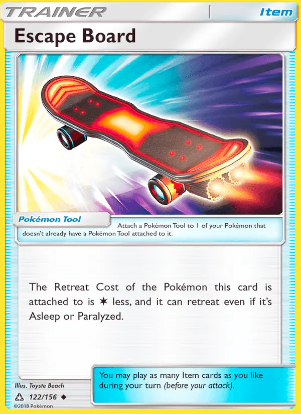 Carta Escape Board 122/156 de Ultra Prism