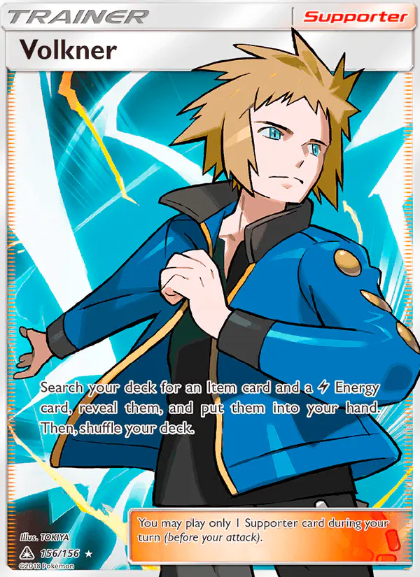 Carta Volkner 156/156 de Ultra Prism