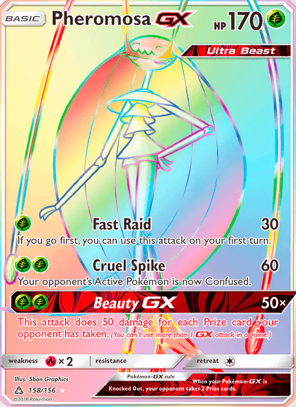 Carta Pheromosa GX 158/156 de Ultra Prism