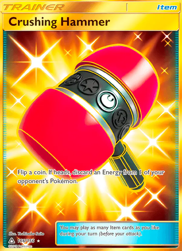Carta Crushing Hammer 166/156 de Ultra Prism