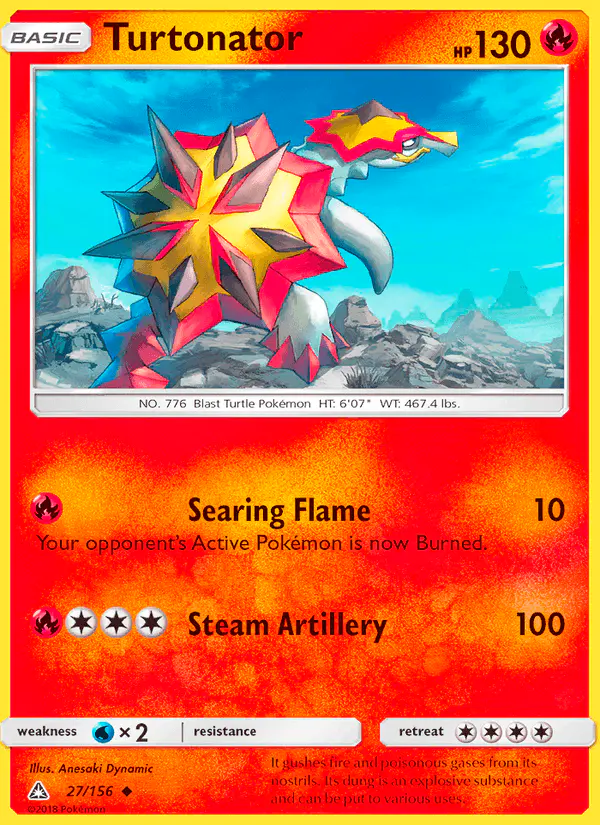 Carta Turtonator 27/156 de Ultra Prism