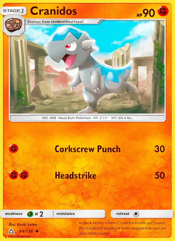 Carta Cranidos 64/156 de Ultra Prism