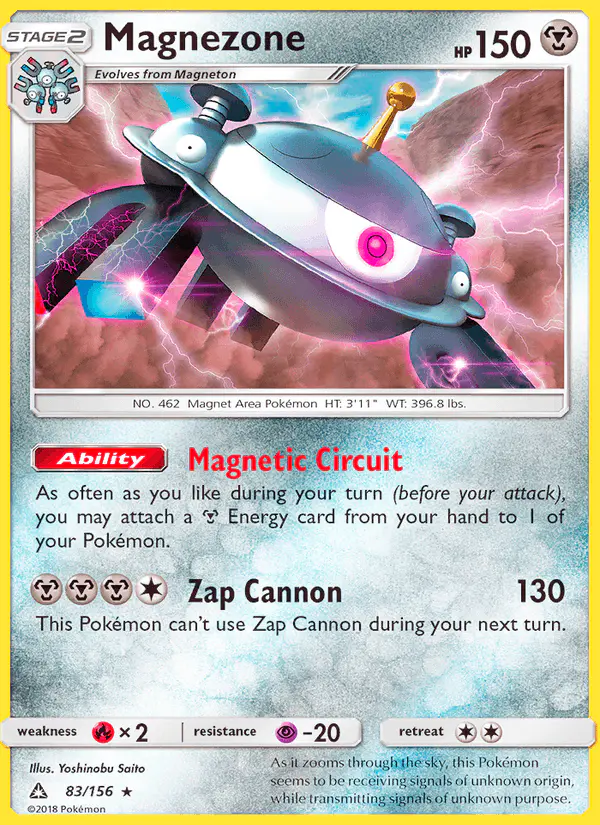 Carta Magnezone 83/156 de Ultra Prism