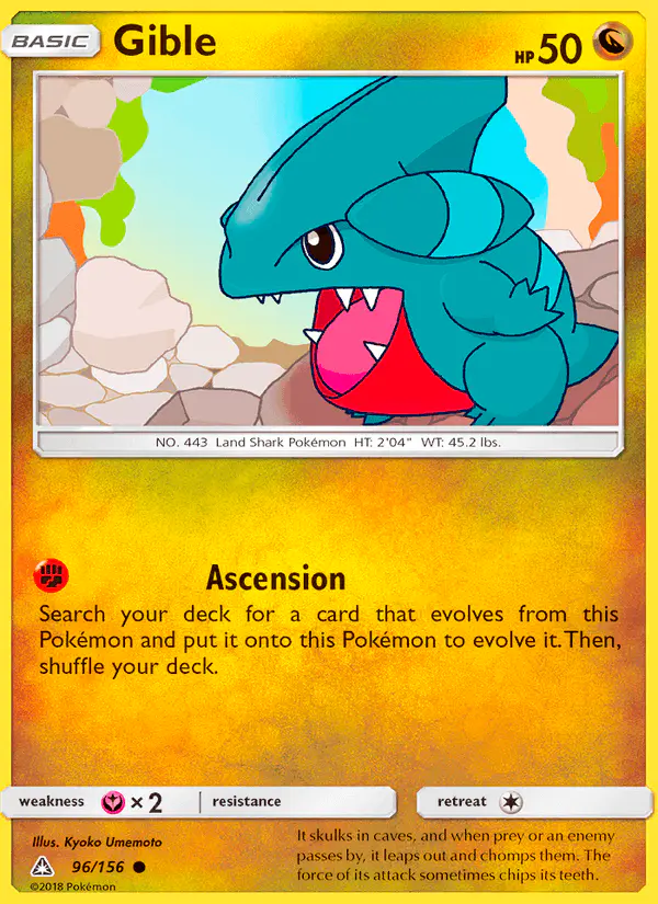 Carta Gible 96/156 de Ultra Prism