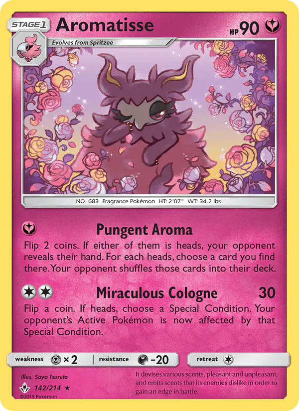 Carta Aromatisse 142/214 de Unbroken Bonds
