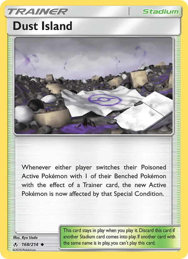 Carta Dust Island 168/214 de Unbroken Bonds