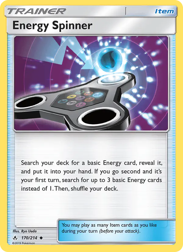 Carta Energy Spinner 170/214 de Unbroken Bonds