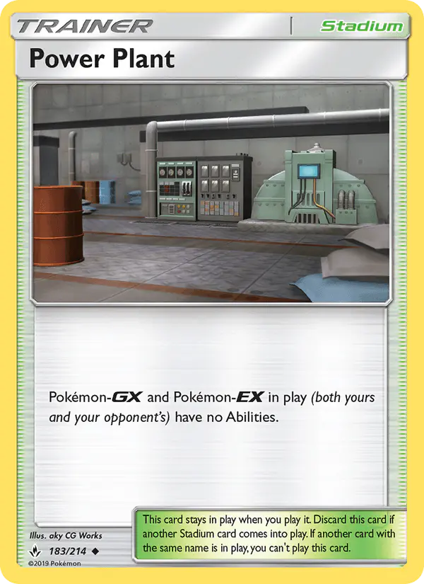 Carta Power Plant 183/214 de Unbroken Bonds