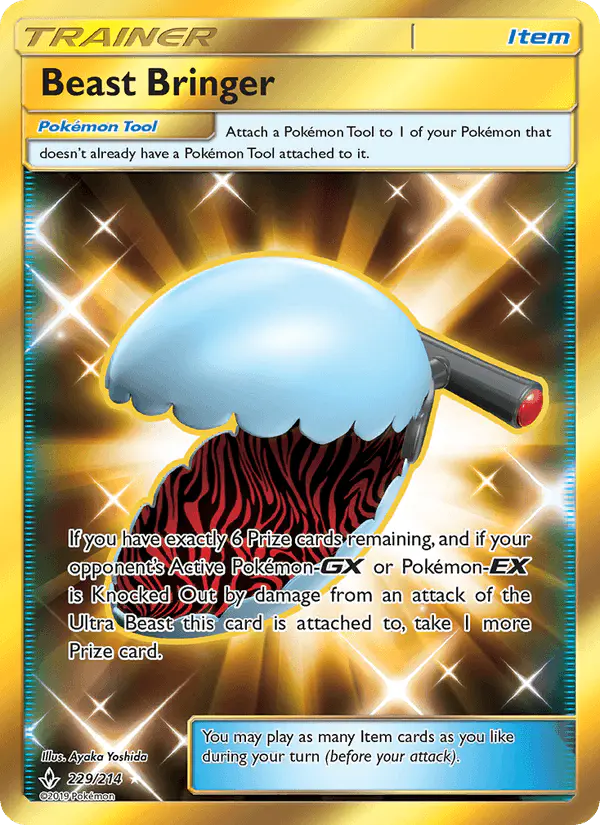 Carta Beast Bringer 229/214 de Unbroken Bonds
