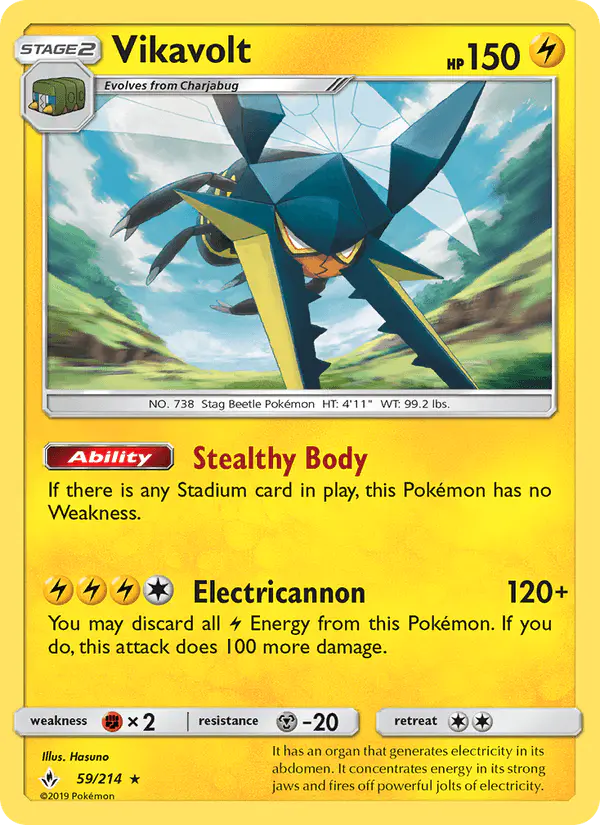 Carta Vikavolt 59/214 de Unbroken Bonds