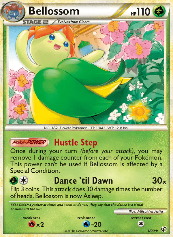 Carta Bellossom 1/90 de Undaunted
