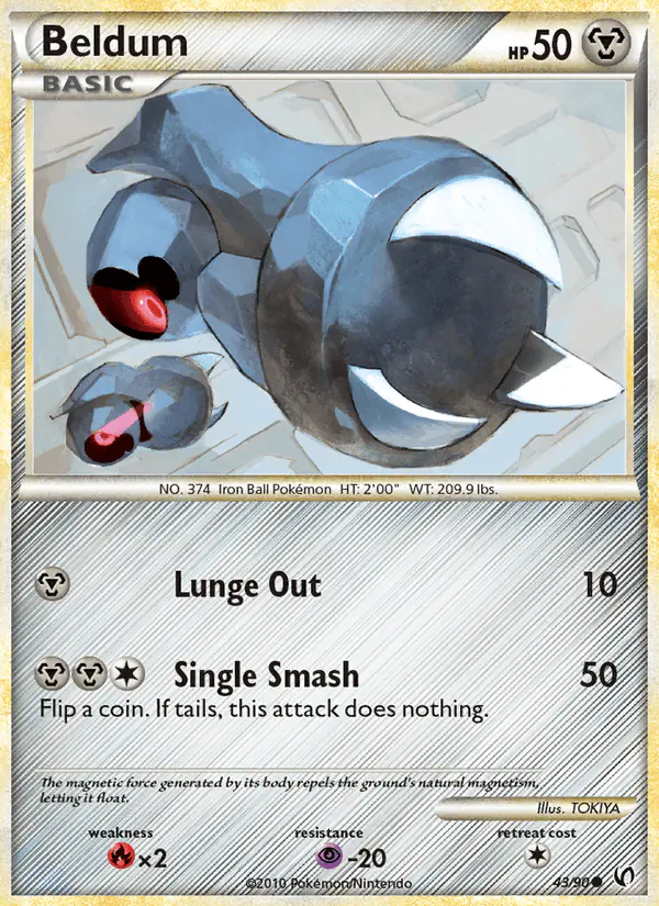 Carta Beldum 43/90 de Undaunted