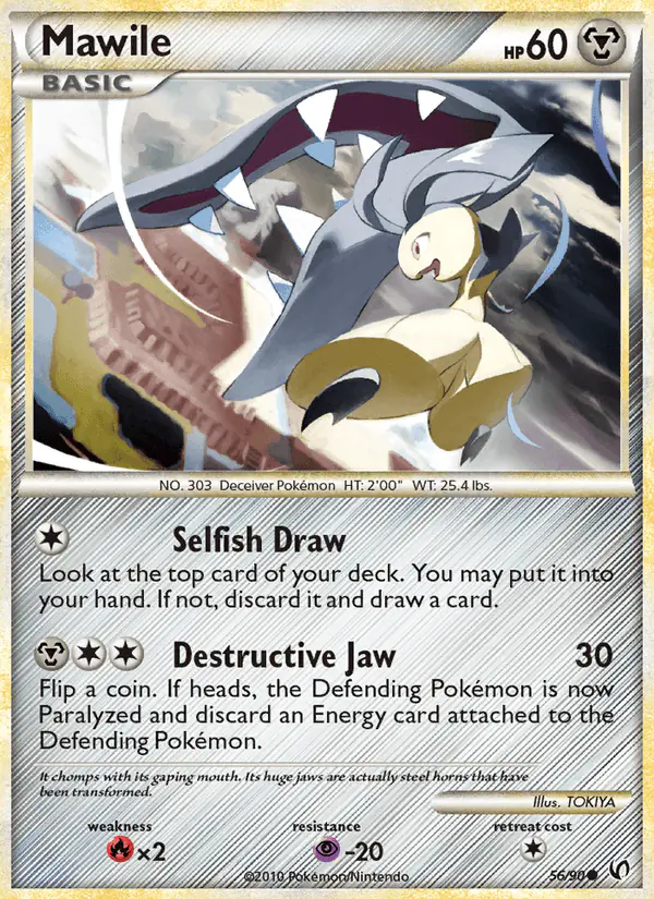 Carta Mawile 56/90 de Undaunted