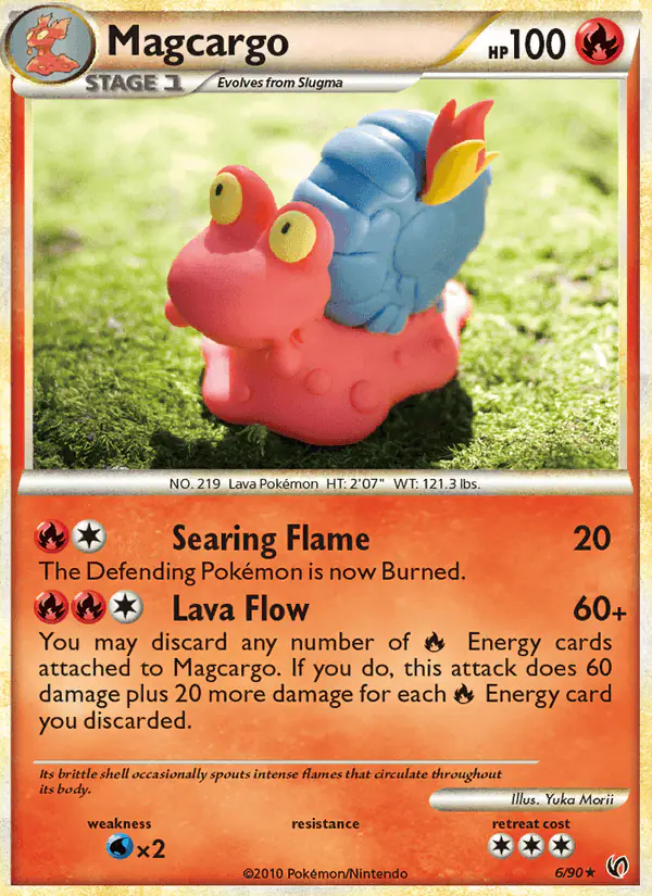 Carta Magcargo 6/90 de Undaunted