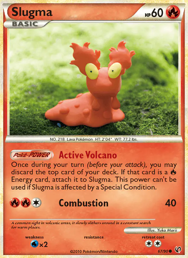 Carta Slugma 67/90 de Undaunted