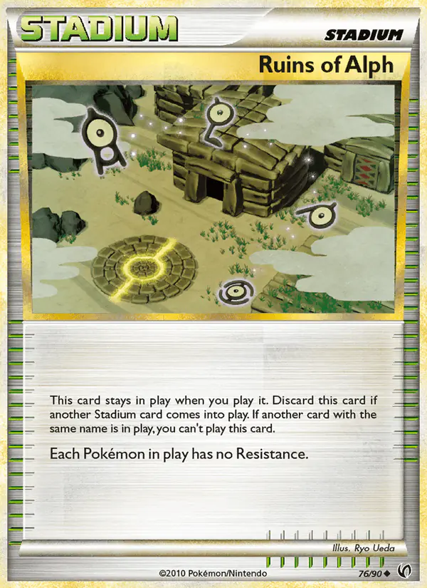 Carta Ruins of Alph 76/90 de Undaunted