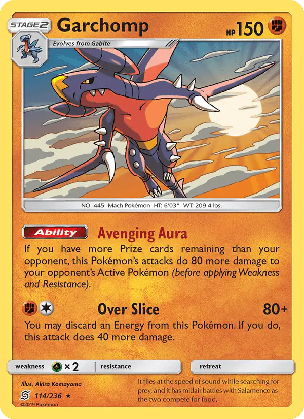 Carta Garchomp 114/236 de Unified Minds