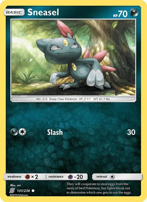 Carta Sneasel 131/236 de Unified Minds