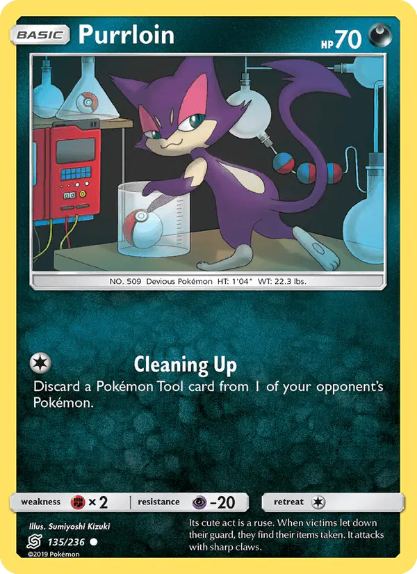 Carta Purrloin 135/236 de Unified Minds