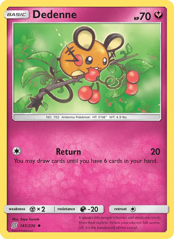 Carta Dedenne 145/236 de Unified Minds