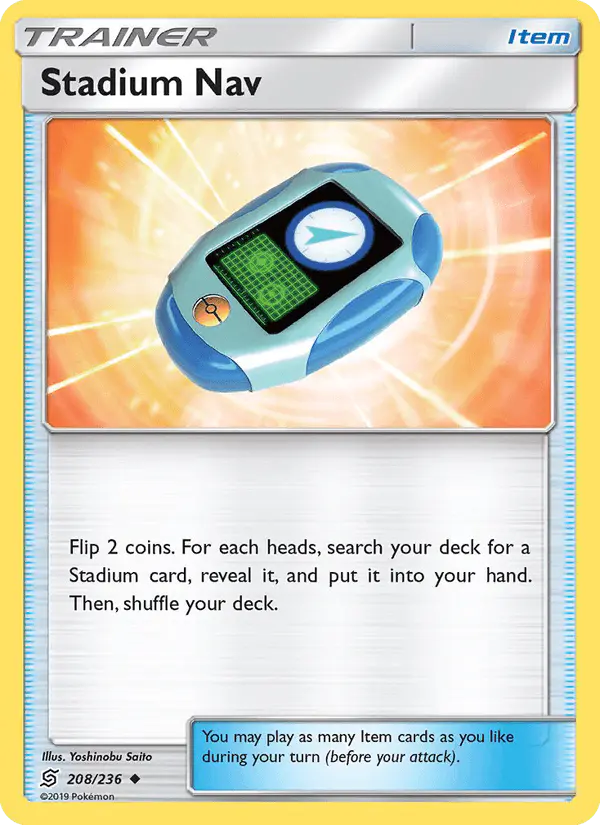 Carta Stadium Nav 208/236 de Unified Minds