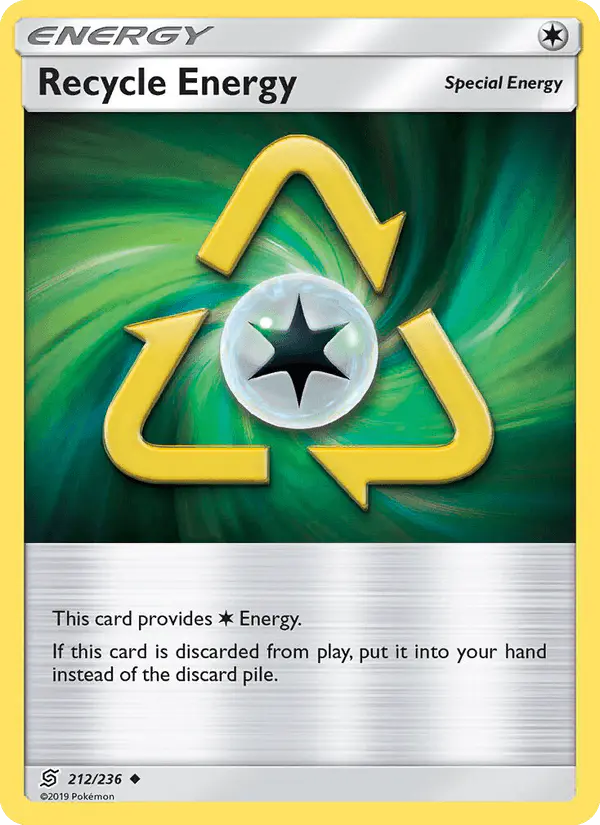 Carta Recycle Energy 212/236 de Unified Minds
