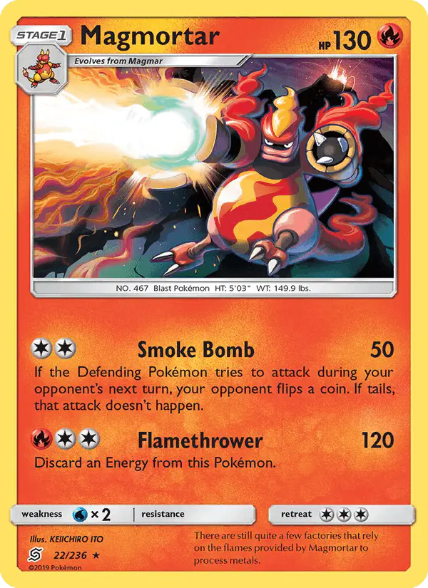 Carta Magmortar 22/236 de Unified Minds