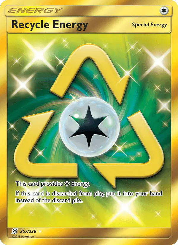 Carta Recycle Energy 257/236 de Unified Minds