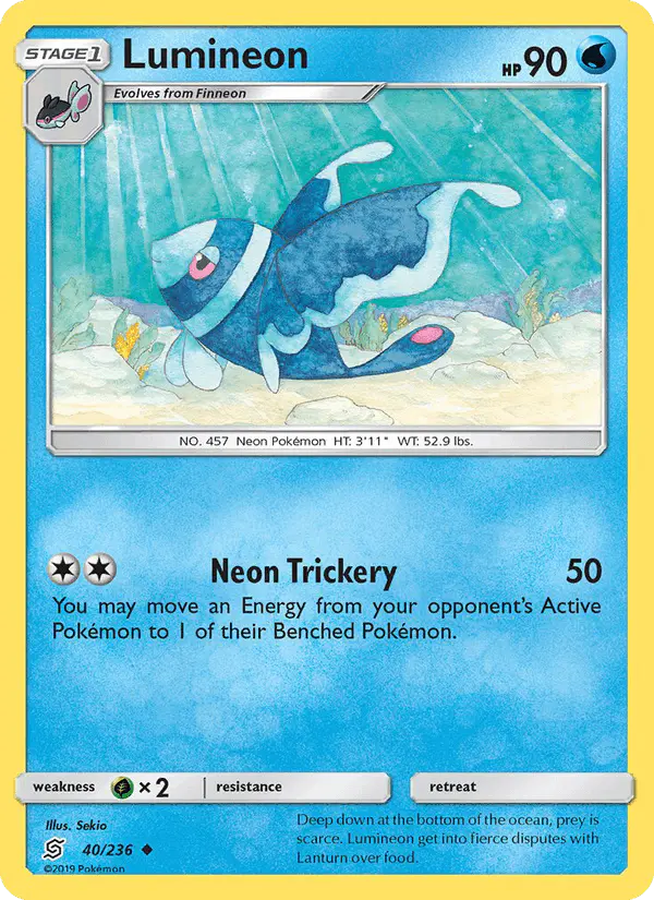 Carta Lumineon 40/236 de Unified Minds