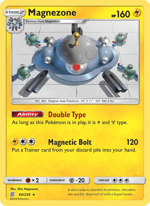 Carta Magnezone 60/236 de Unified Minds