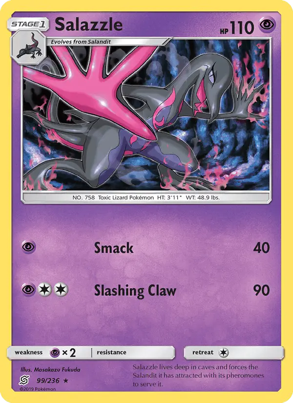 Carta Salazzle 99/236 de Unified Minds