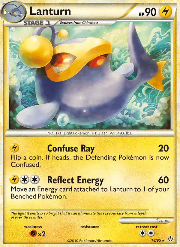 Carta Lanturn 18/95 de Unleashed