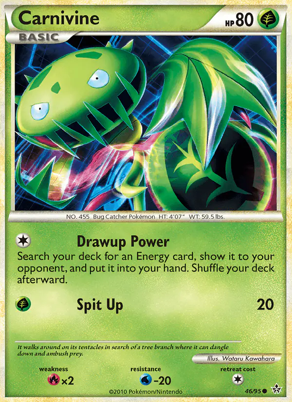 Carta Carnivine 46/95 de Unleashed