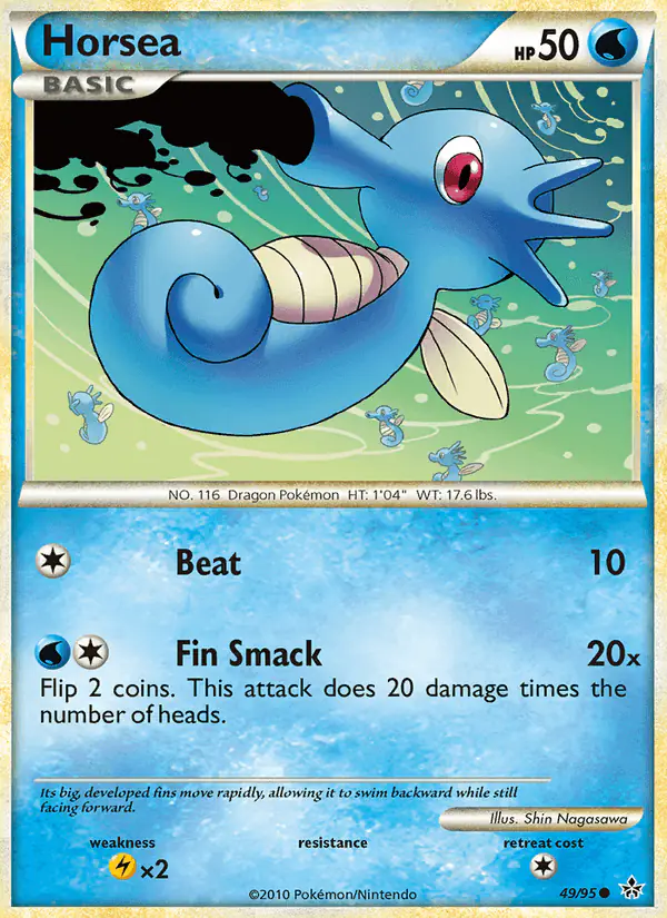 Carta Horsea 49/95 de Unleashed