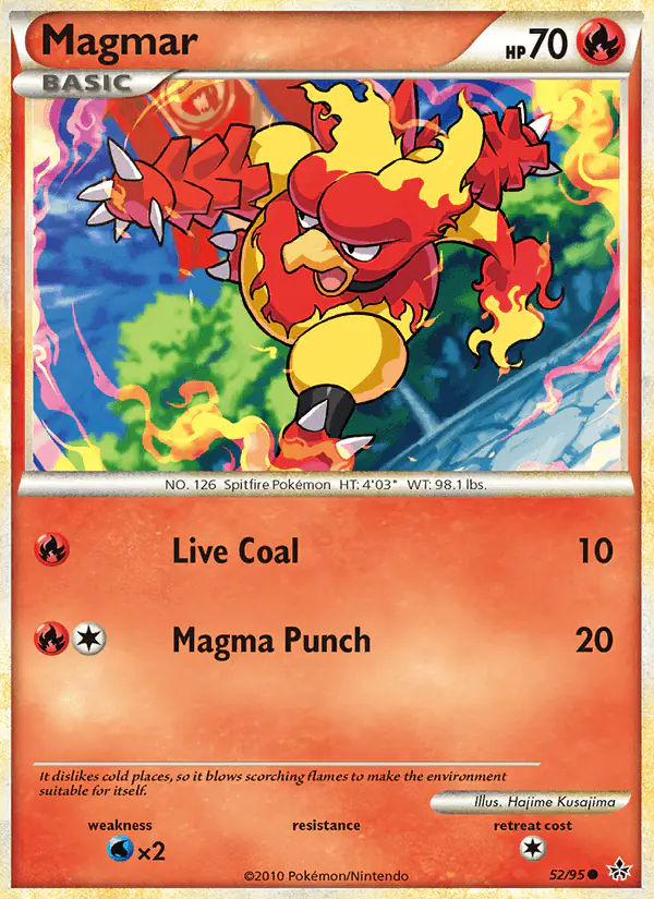 Carta Magmar 52/95 de Unleashed