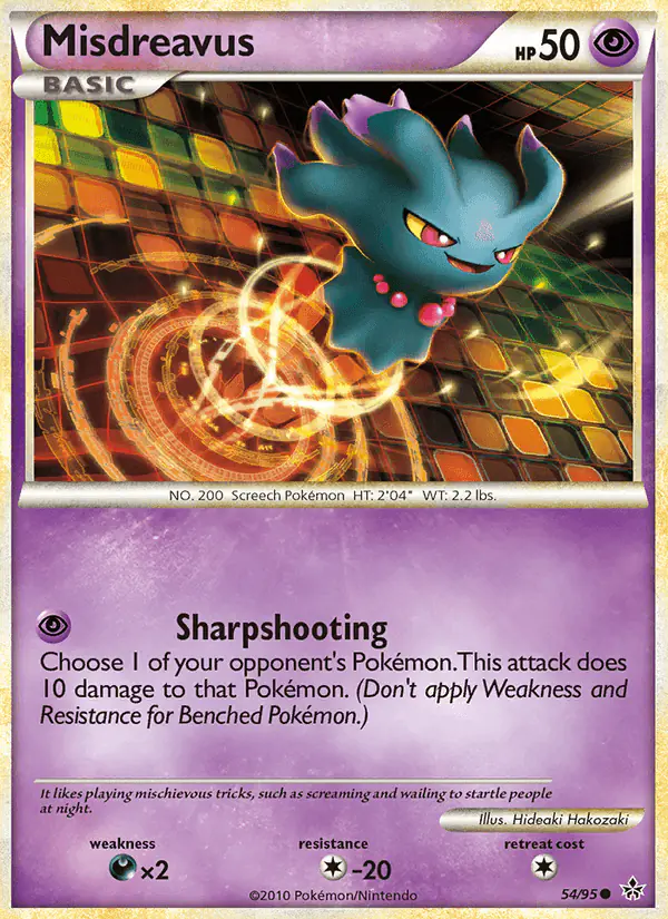 Carta Misdreavus 54/95 de Unleashed