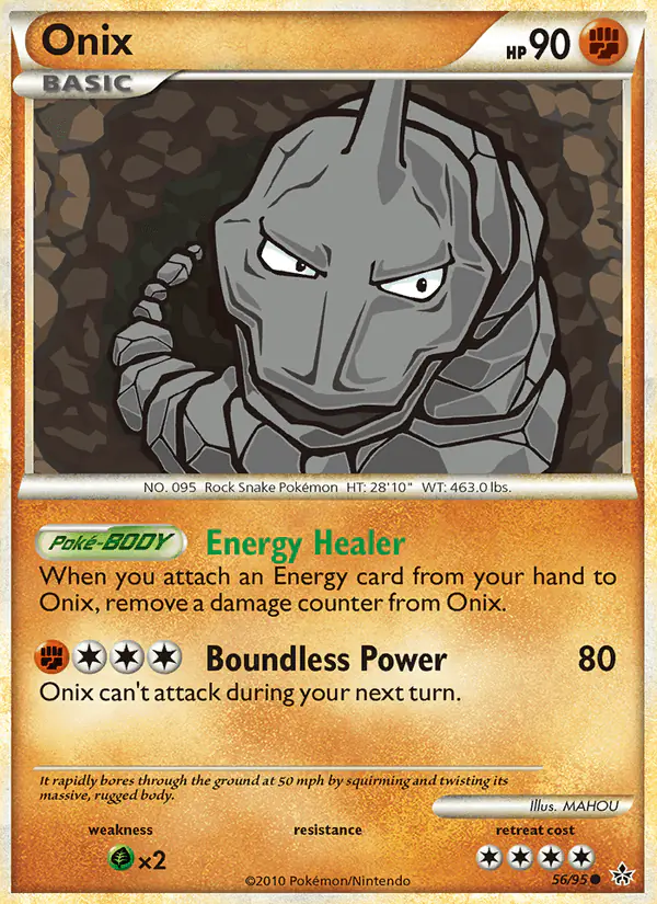 Carta Onix 56/95 de Unleashed