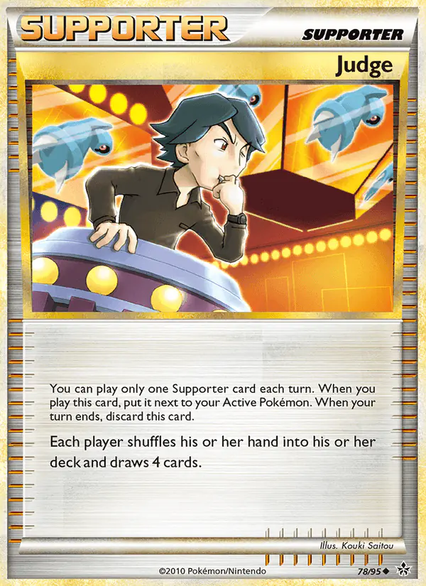 Carta Judge 78/95 de Unleashed