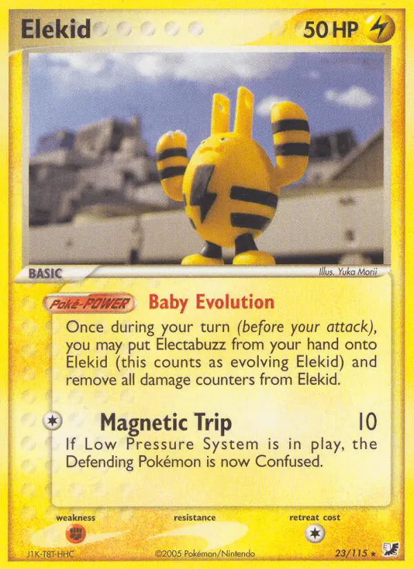 Carta Elekid 23/115 de Unseen Forces