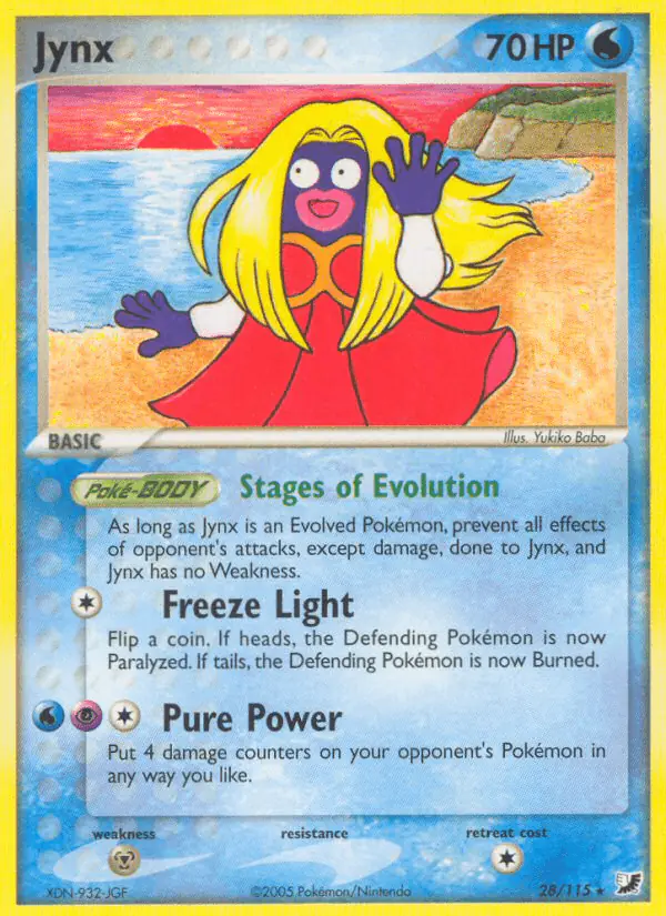 Carta Jynx 28/115 de Unseen Forces