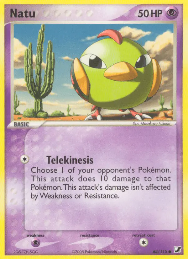 Carta Natu 63/115 de Unseen Forces