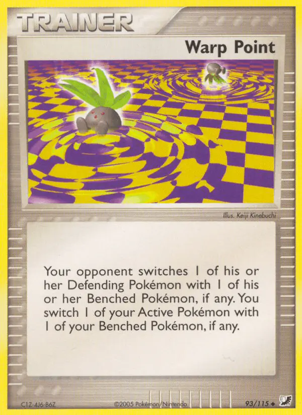 Carta Warp Point 93/115 de Unseen Forces