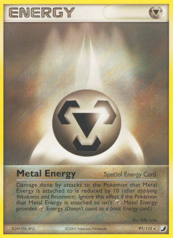 Carta Metal Energy 97/115 de Unseen Forces