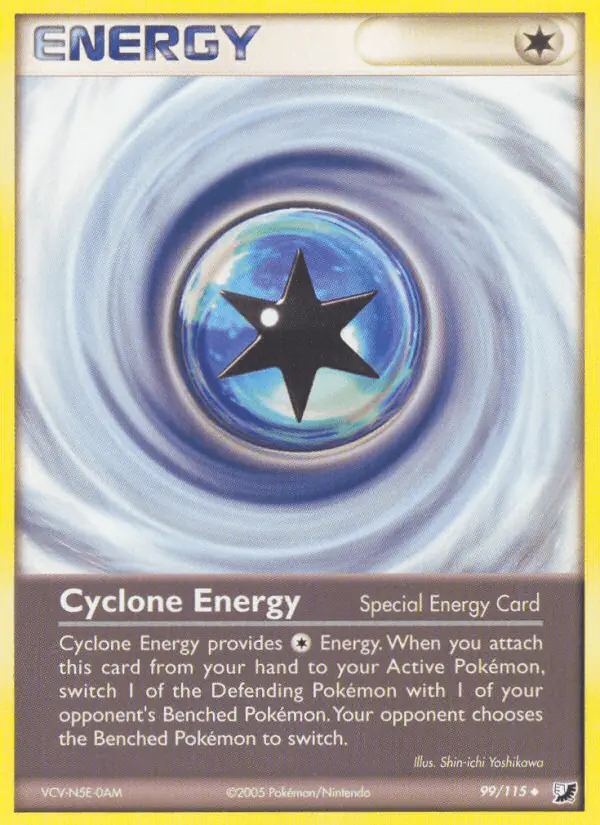 Carta Cyclone Energy 99/115 de Unseen Forces