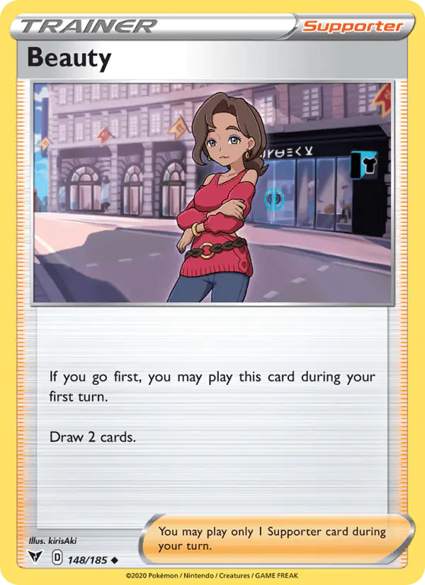 Carta Beauty 148/185 de Vivid Voltage