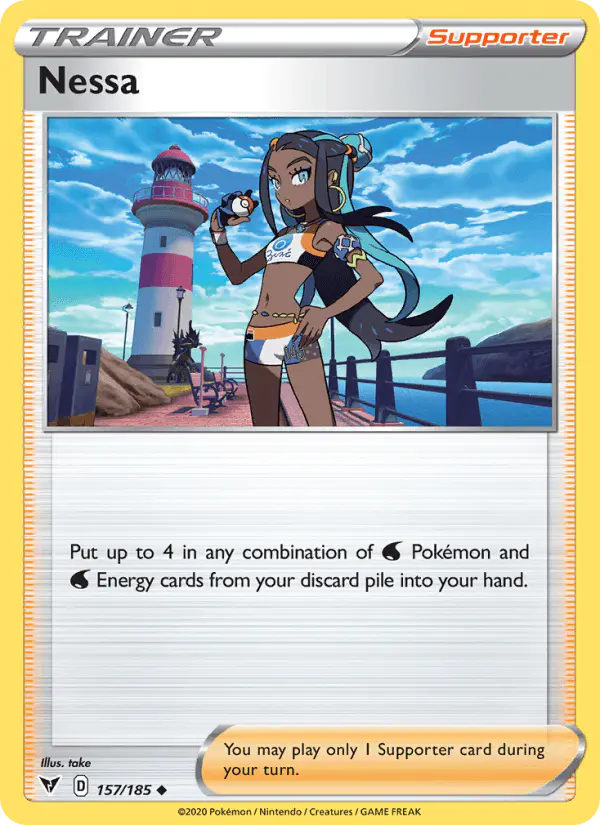Carta Nessa 157/185 de Vivid Voltage