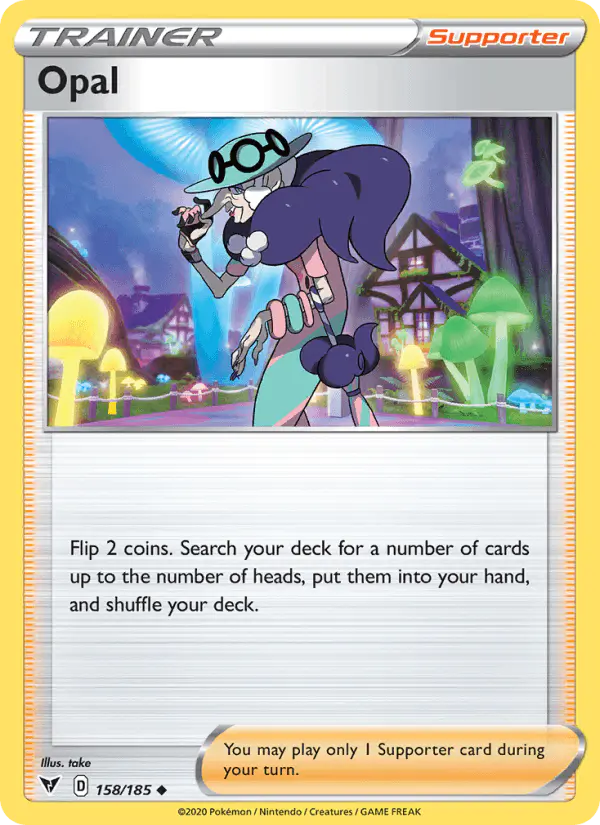 Carta Opal 158/185 de Vivid Voltage