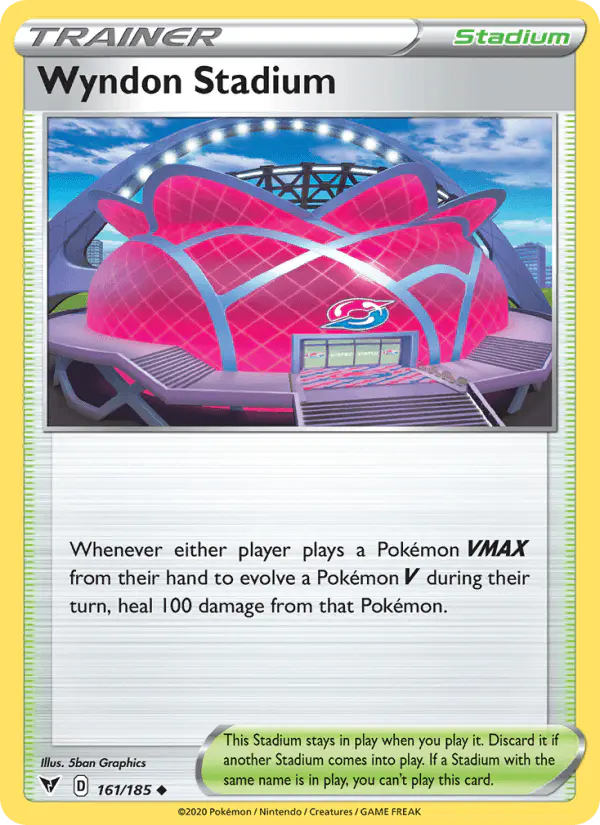 Carta Wyndon Stadium 161/185 de Vivid Voltage